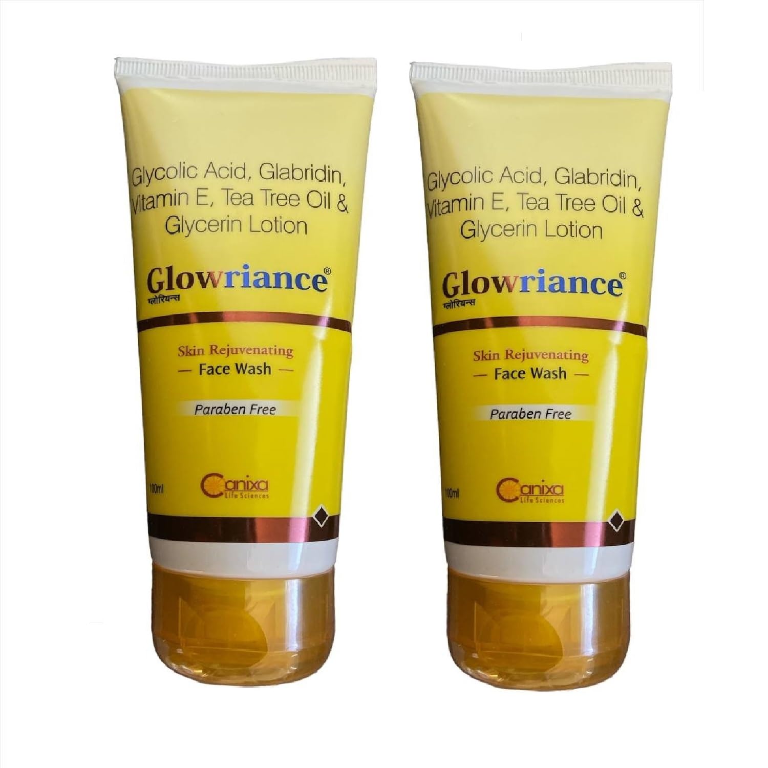 Glowriance Face Wash 100mlPack Of 2 Amazon.in Beauty