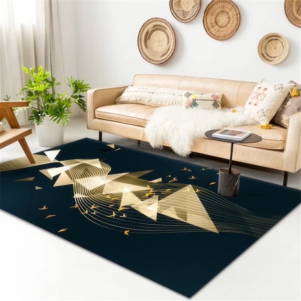Grand tapis enfant beige 160x230cm pour salon et chambre