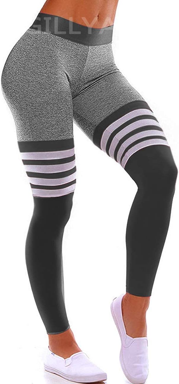 High Waist Gym Seamless Leggings Workout Tights for Women Butt Lift Tummy Control Leggings Seamless Yoga Pants