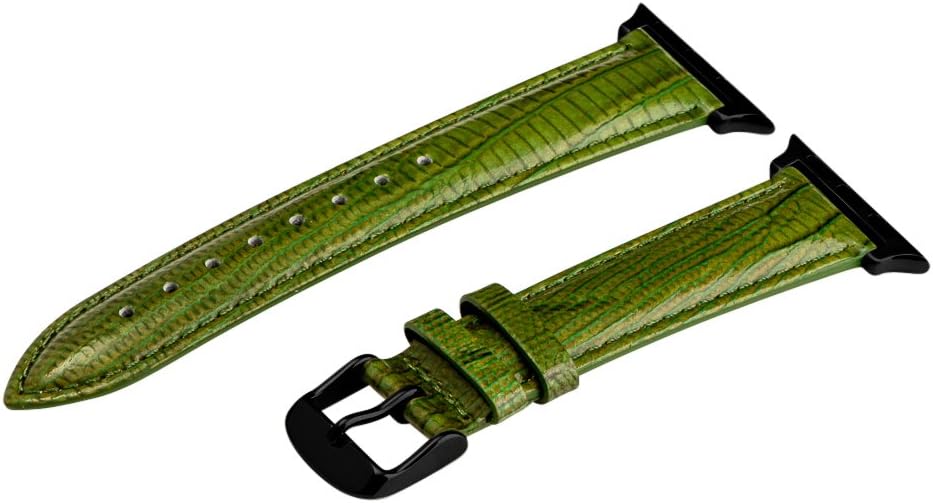 Clockwork Synergy® - 38mm/42mm Lizard Leather Watch Bands for Apple Watch