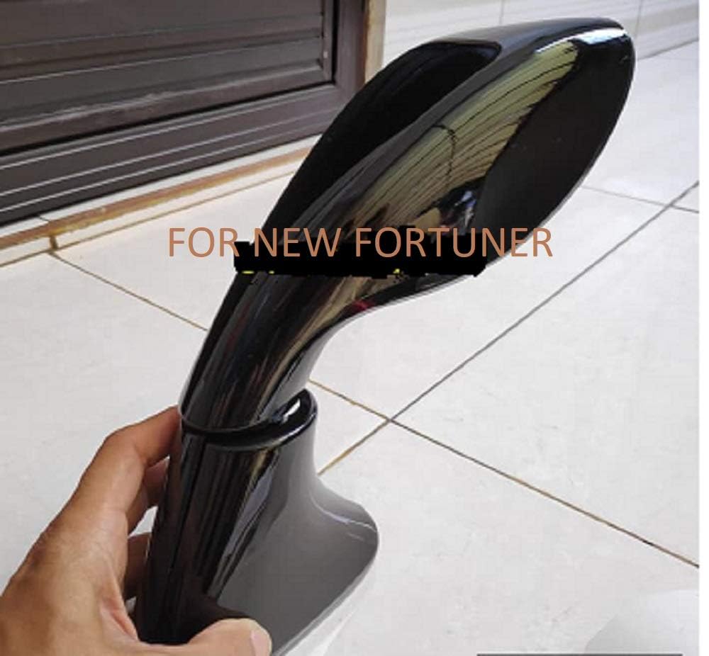 CLOUDSALE Car Bonnet Fender Side Mirror Wide Angle View Compatible With Toyota Fortuner New (Black) - Image 6 thumbnail