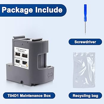Amazon.com: KSUMEI T04D1 T04D100 Ink Maintenance Box 04D1