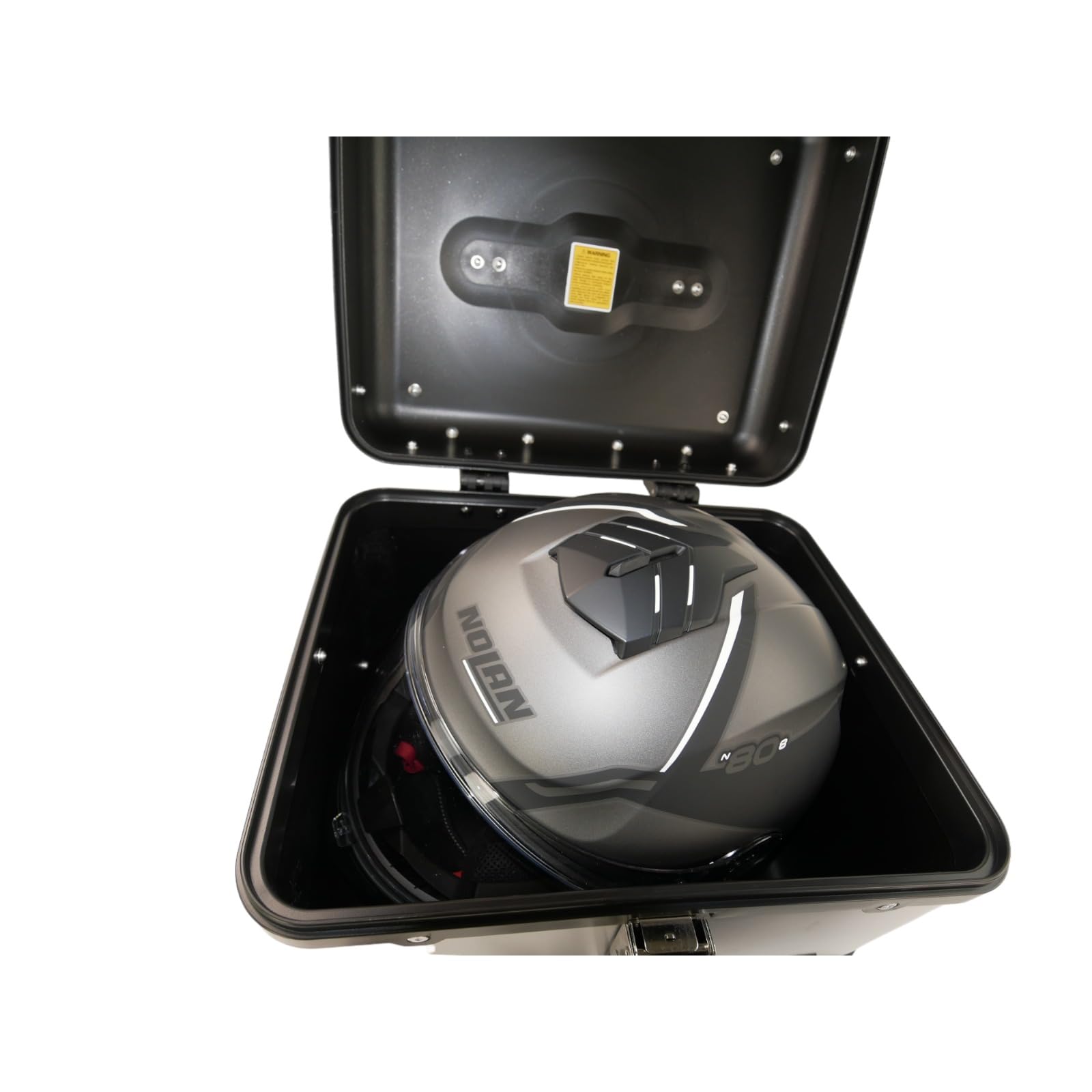 Topcase 35 Liter Aludesign Komplettset