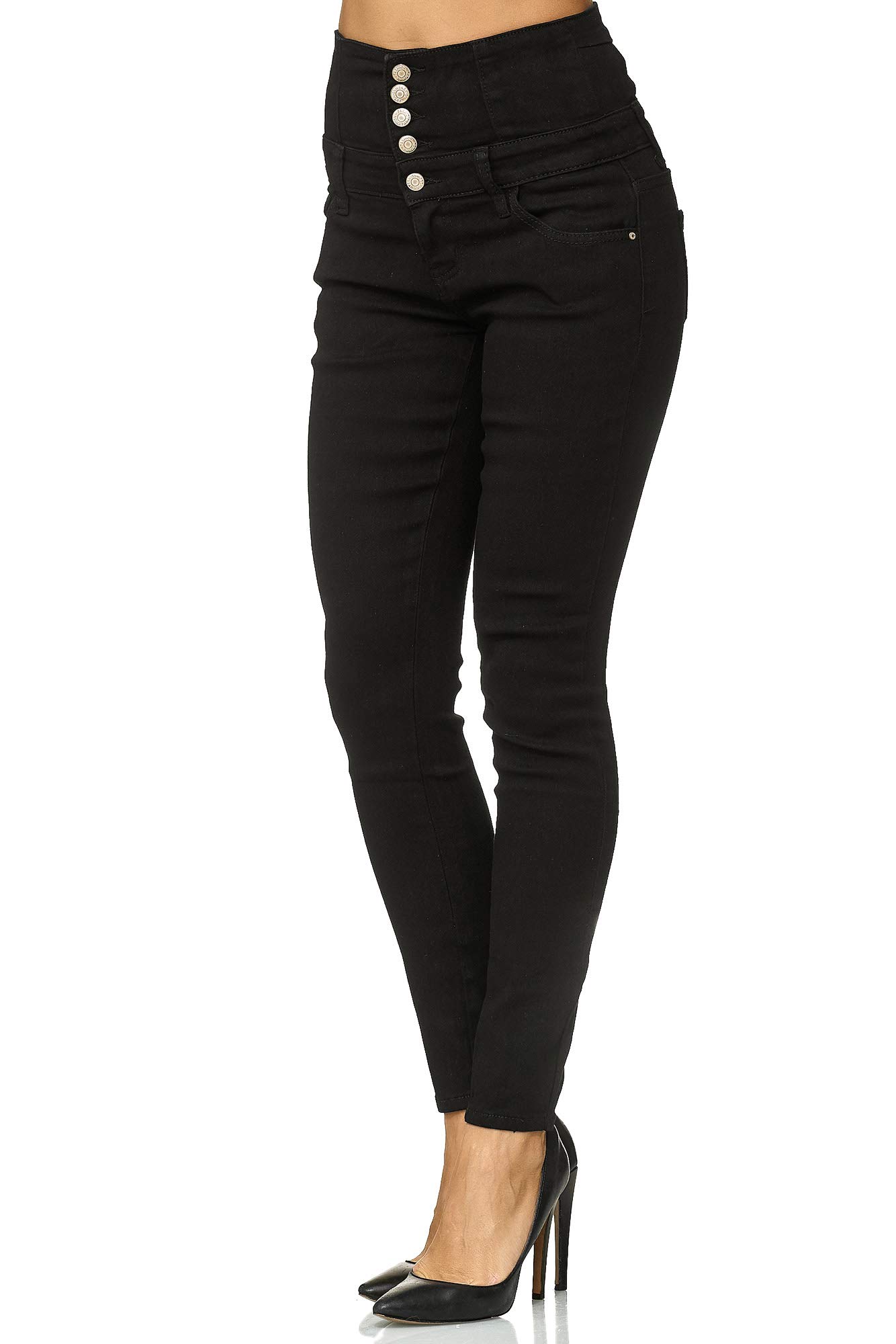 Elara Jeans da Donna Elasticizzati Skinny Vita Alta Chunkyrayan