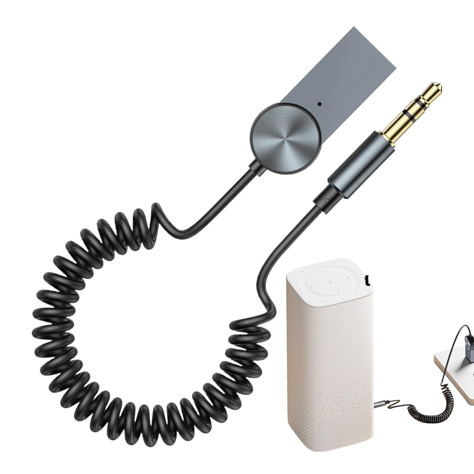 Ricevitore Wireless Connettore Audio Veicolo | Trasmettitore Doppio Dispositivo Connessione a Lunga Distanza Interni Auto Per Taxi E Avventure All'Aperto