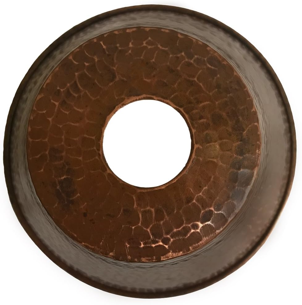 Up To 40% OFF Premier Copper Products SH-L300DB Hand Hammered Copper 7-Inch Cone Pendant Light Shade