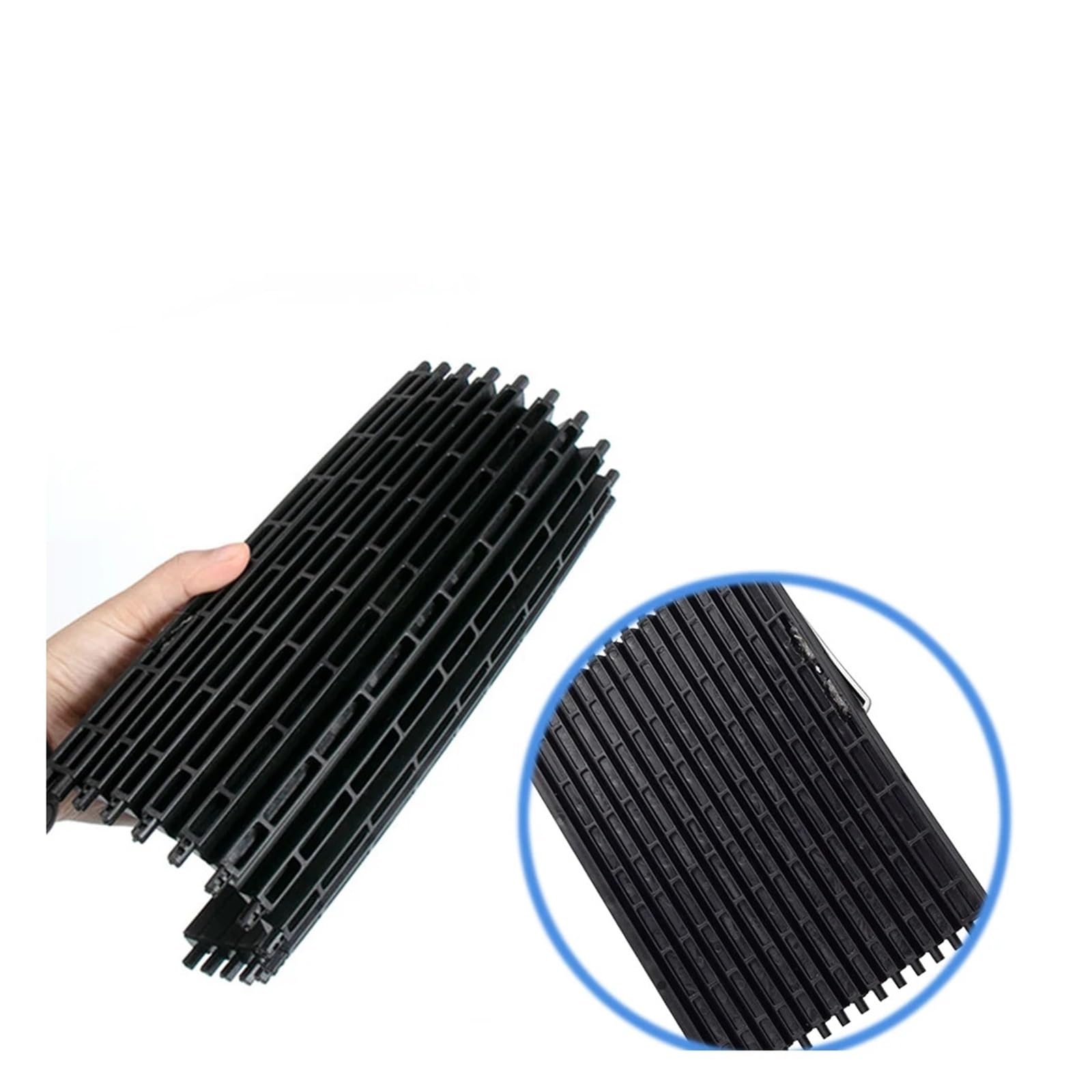 MKptopia Voiture Centre Console Porte-gobelet Couverture Coulissante Roller Stores Boîte De Rangement Glissière Coulissante Couverture Compatible Avec B-MW X5 E70 X6 E71 E72 07-14-A Section