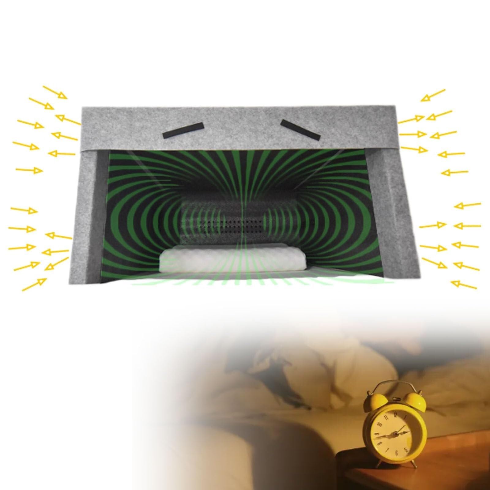 Premium Blackout Tent - Sleep Soundproof Cabin - Sleep Assist Cabin, Sleep Light Proof Tent to Promote Night Shift, Dormitory Sleep Travel