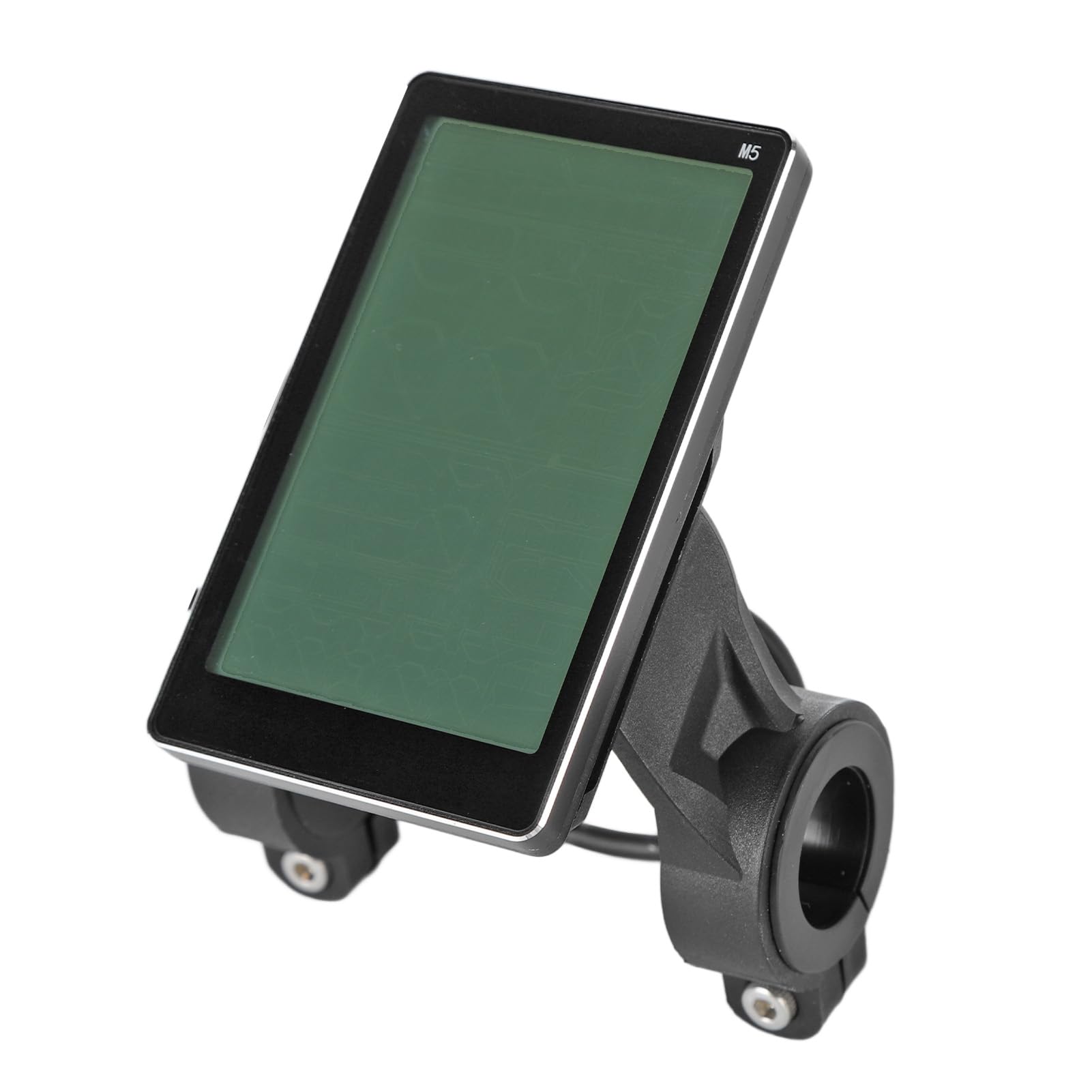 Tbest Panneau ABS pour Vélo électrique M5, écran LCD, Indicateur de Vitesse/Batterie/Puissance pour Modification de Scooter de Vélo électrique, Montage 31.8mm/22.2mm