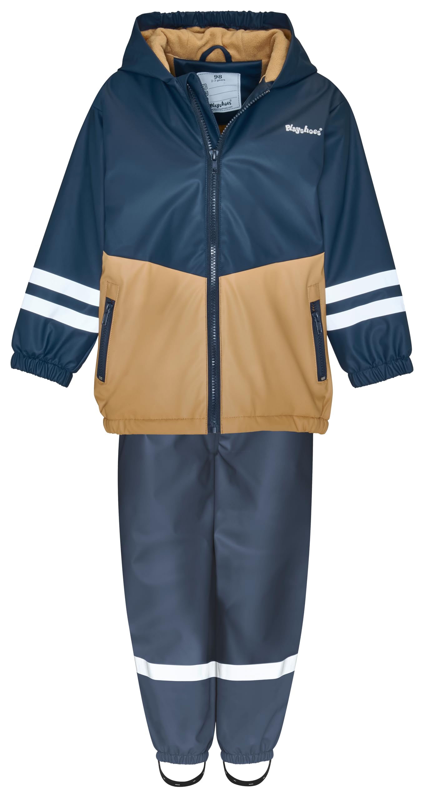 Playshoes Zweiteiliger Regenanzug Fleece-Futter – Bild 2