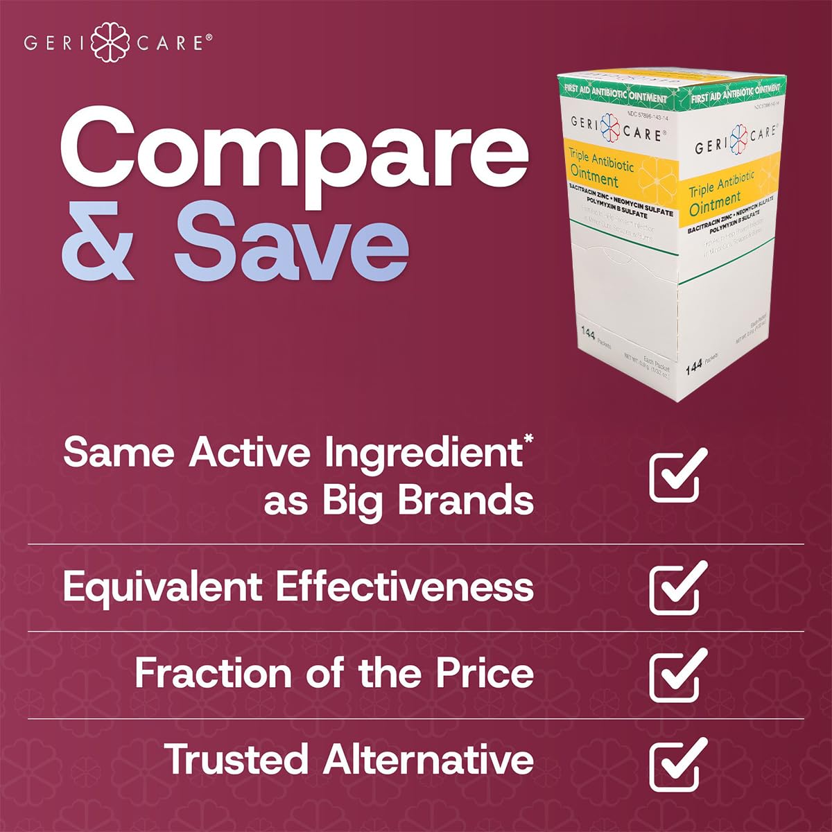 Amazon.com: GeriCare Triple Antibiotic Ointment, First Aid