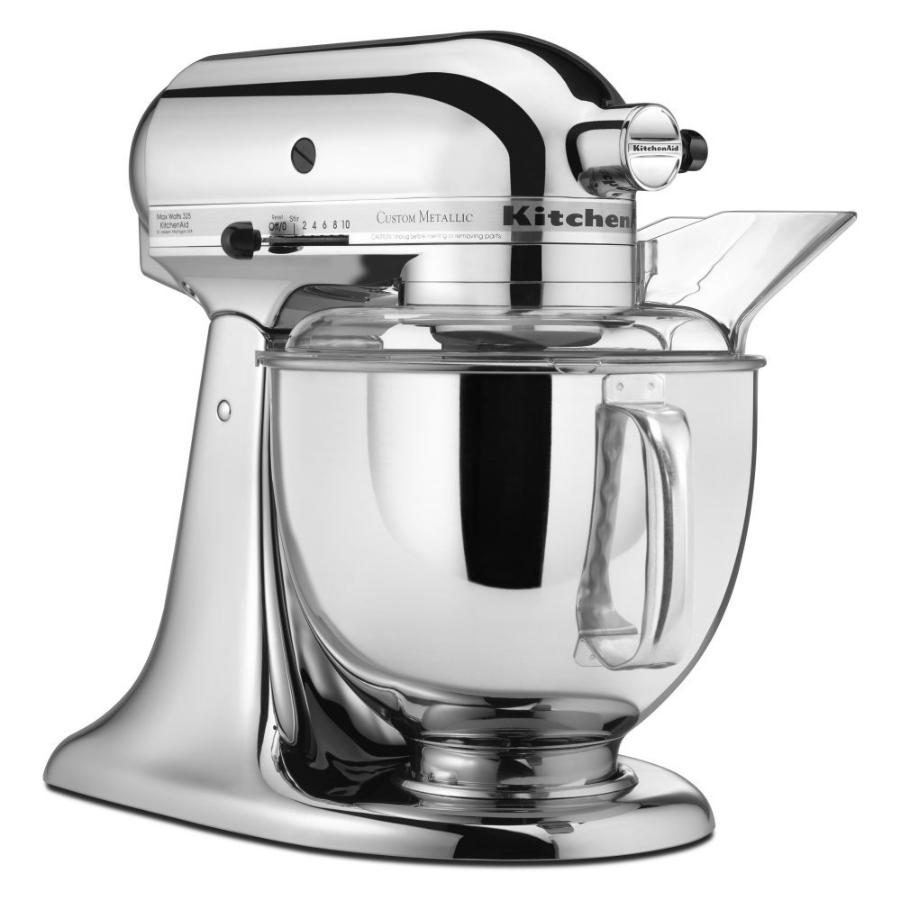 KitchenAid KSM152PSCR 5-Qt. Custom Metallic Series with Pouring Shield - Chrome