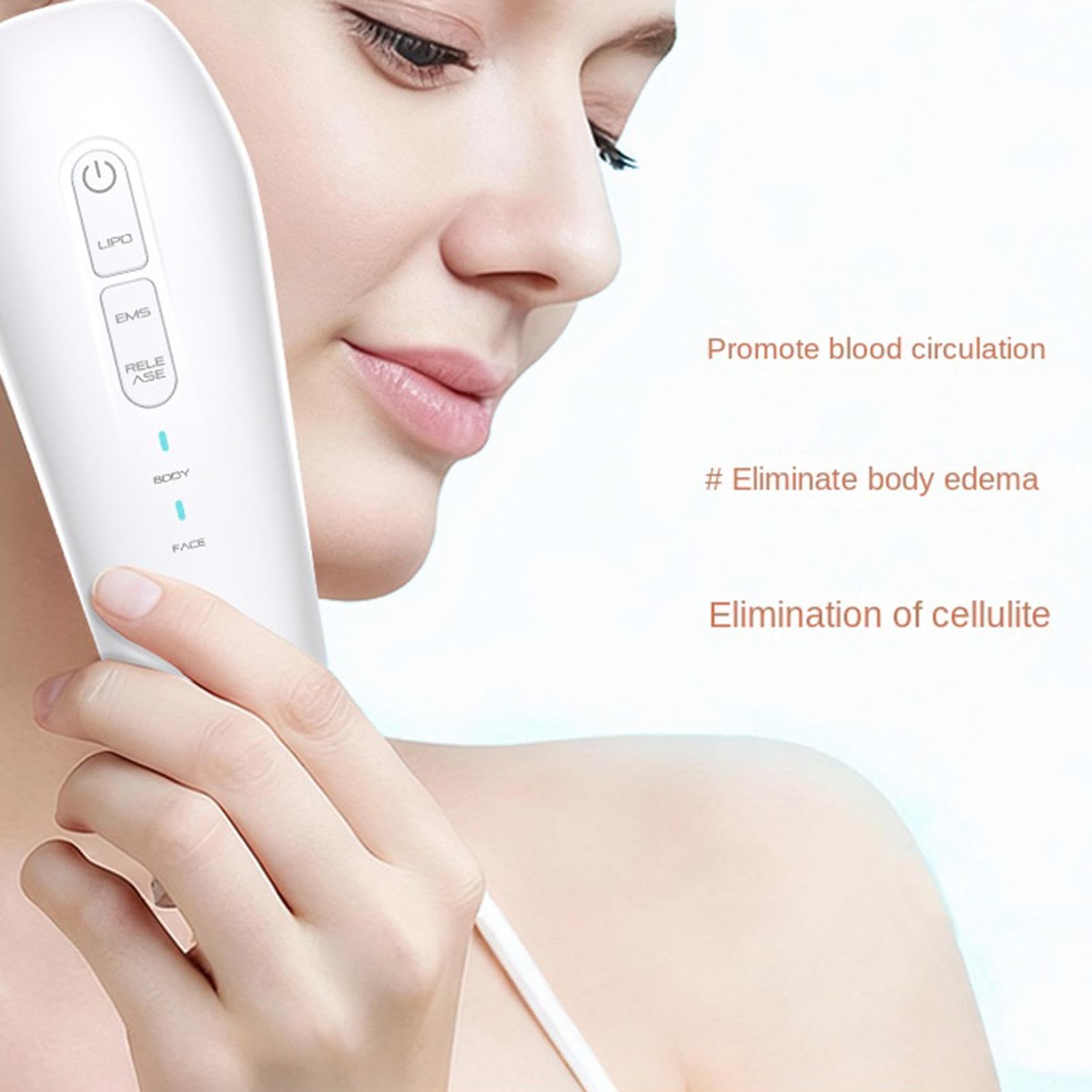 Macchina Modellatrice Corpo Stimolatore Rassodante EMS A Luce Rossa | Macchina Elettrica Per Drenaggio Cellulite Per Pancia Vita Braccia Gambe Schiena Cosce Fianchi Uso Domestico Viaggio Spa