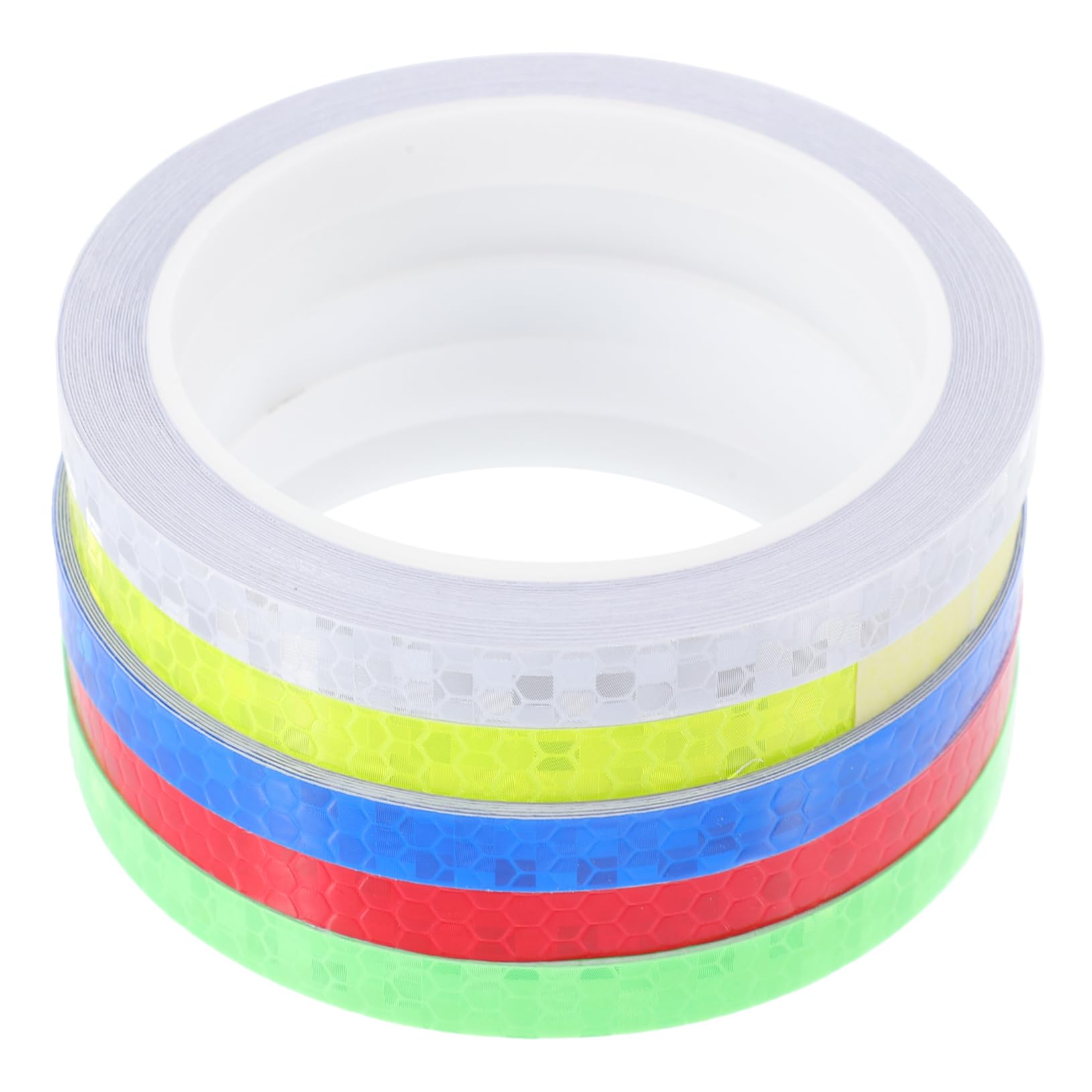 ifundom Reflektierende Fahrradaufkleber Dekoration Reflektierende Aufkleber Rückseite Fahrradaufkleber Für Den Täglichen Gebrauch Reflektorband PVC