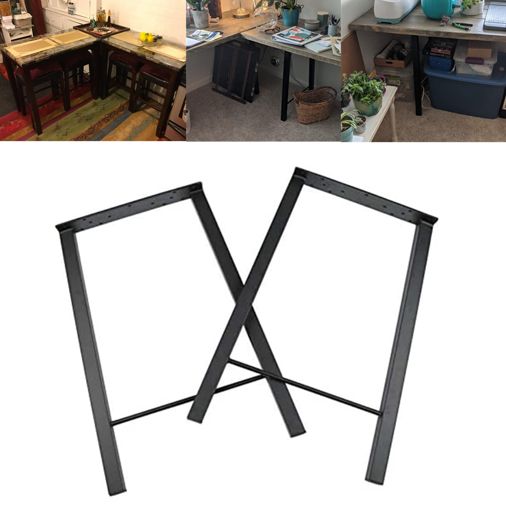 Snapklik.com : Table Legs 28 Inches Set Of 2 Furniture Legs Bench Legs ...
