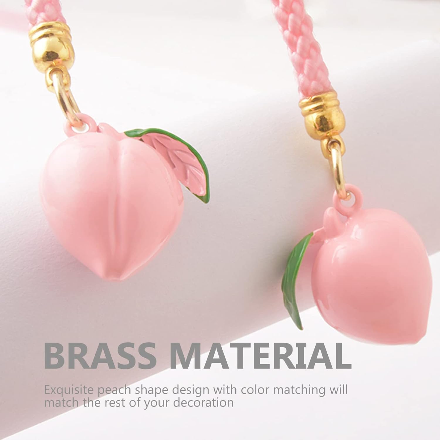MAGICLULU 5sets Bell Decorations Amulet Bells Colorful Rustic for DIY Craft 10pcs*5