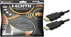 PIX Cabo Hdmi Gold 2-4K Hdr 19P 8M