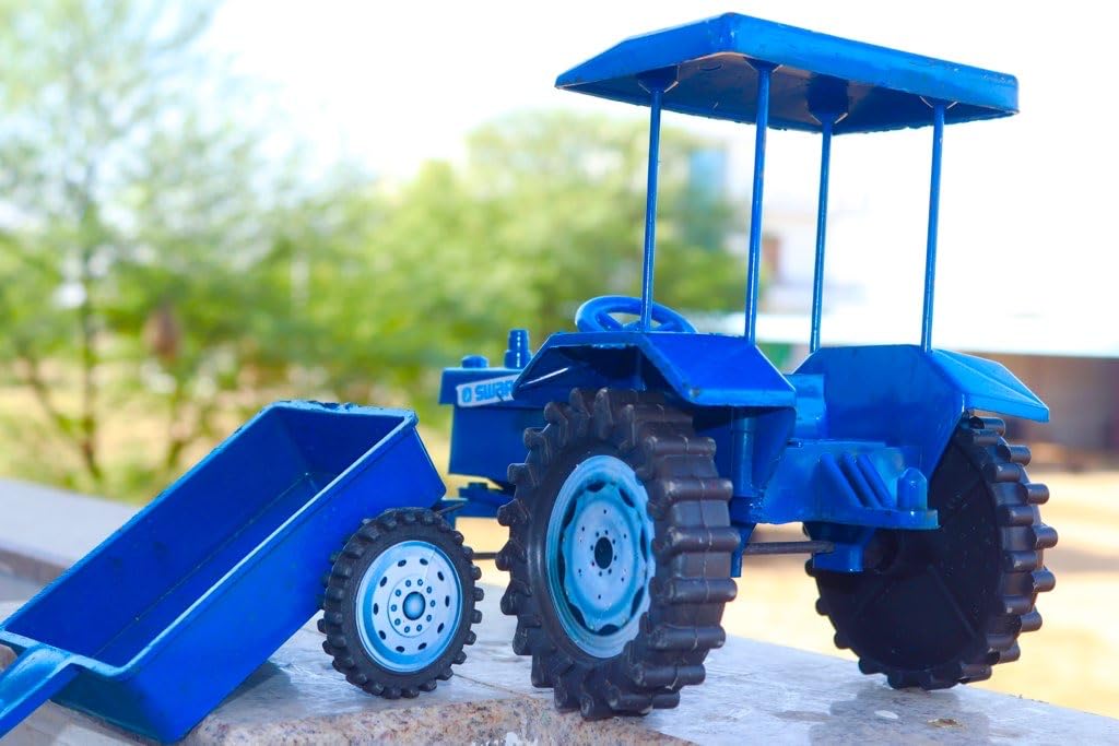 [MH] Heavy Quality Big Size Toy Tractor with Trolley for Boys Unbreakabl Fiber Material (Made in India) Best Toy Tractor for Kids Multicolor (B0CR6Q56RF) Amazon Price History, Amazon Price Tracker