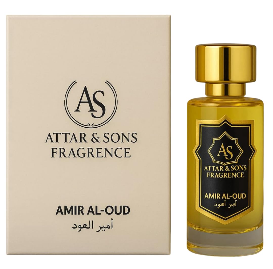 ATTAR & SONS FRAGRANCE | Fragrance - Premium Non-Alcoholic Attar Spray for Men & Women - 50ml (Available in 6 Scents) (Amir Al-Oud)-image-47
