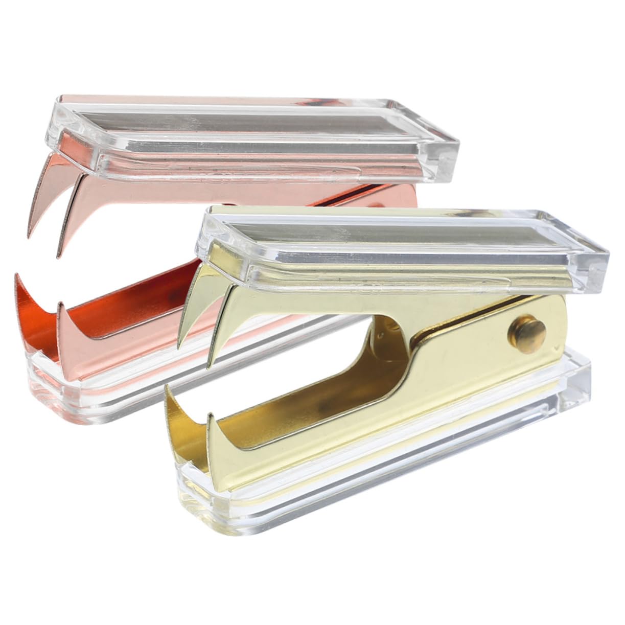 ARTIBETTER 4 Set Levapunti Ufficio Dispositivi Di Rimozione Attrezzo Mini Estrattore Di Graffette Portatile Strumento Per Rimuovere I Punti Metallici Alzachiodi Portatile Metallo 2 Pezzi * 4
