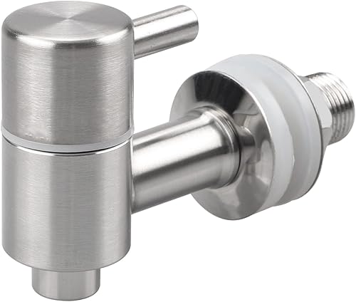 GWENBHMTOOL Spigot dispensador de bebidas de acero inoxidable grifo de repuesto de boquilla de vertido de palanca de 0630in para dispensadores de