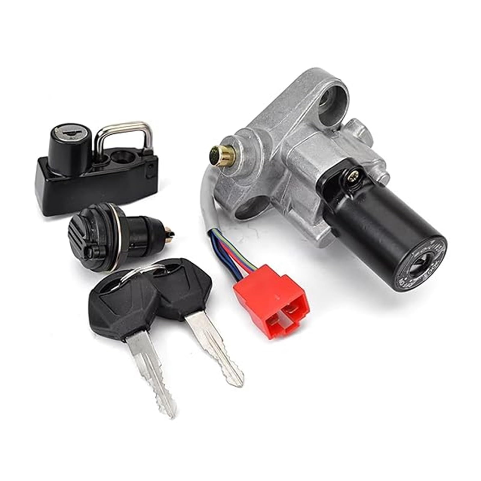Interruttore Di Accensione Blocco Interruttore Accensione Personalizzato Carburante Benzina Serratura Sella Per XVS125 Per XVS250 Per XVS400 C Per XVS650 Per Drag Star Per Classic