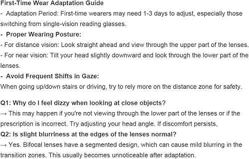 Miniatura 7 de AQWANO Gafas de lectura bifocales para hombres, bloqueo de luz azul, lectura bifocal, mujer, diseño de moda, bisagra de resorte ligera, paquete de 3