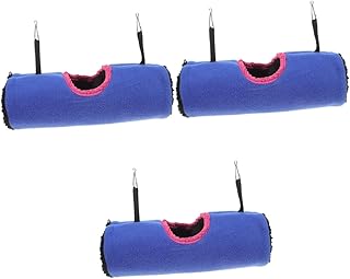 BESTOYARD 3 Pçs Papagaio Túnel Rede Furão Gaiola Acessórios Esquilo Túnel Hamster Tubo Cobaia Túnel Brinquedo Furão Brinquedos Pet Rede Cama Hamster Esconderijo Ninho Cilindro Cama De