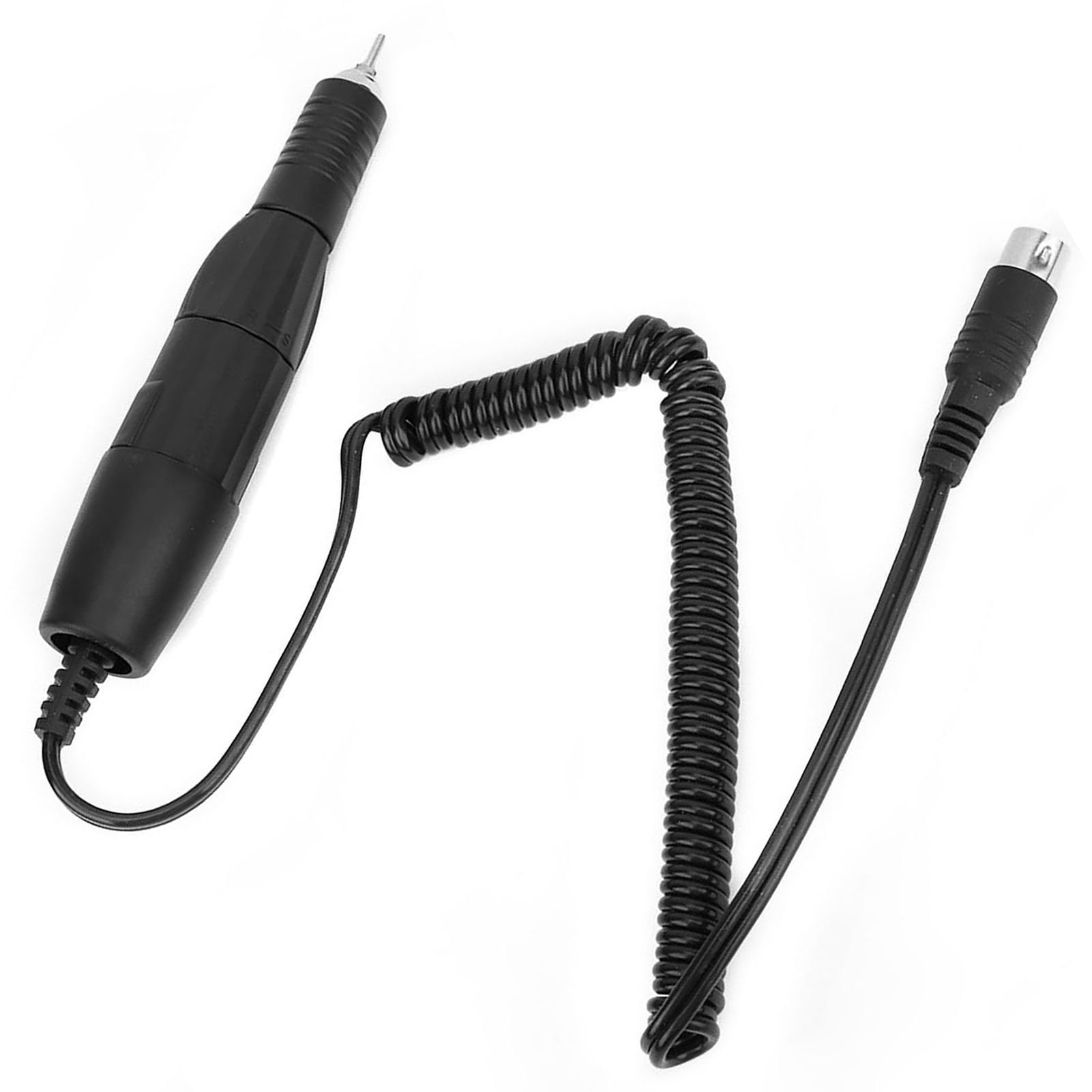 Mango de Taladro de Uñas Eléctrico de 35000 RPM, Máquina Pulidora Profesional, Bolígrafo de Repuesto, Amoladora, Pieza de Mano, Kit Portátil para Pulir Manicura y Pedicura, Negro