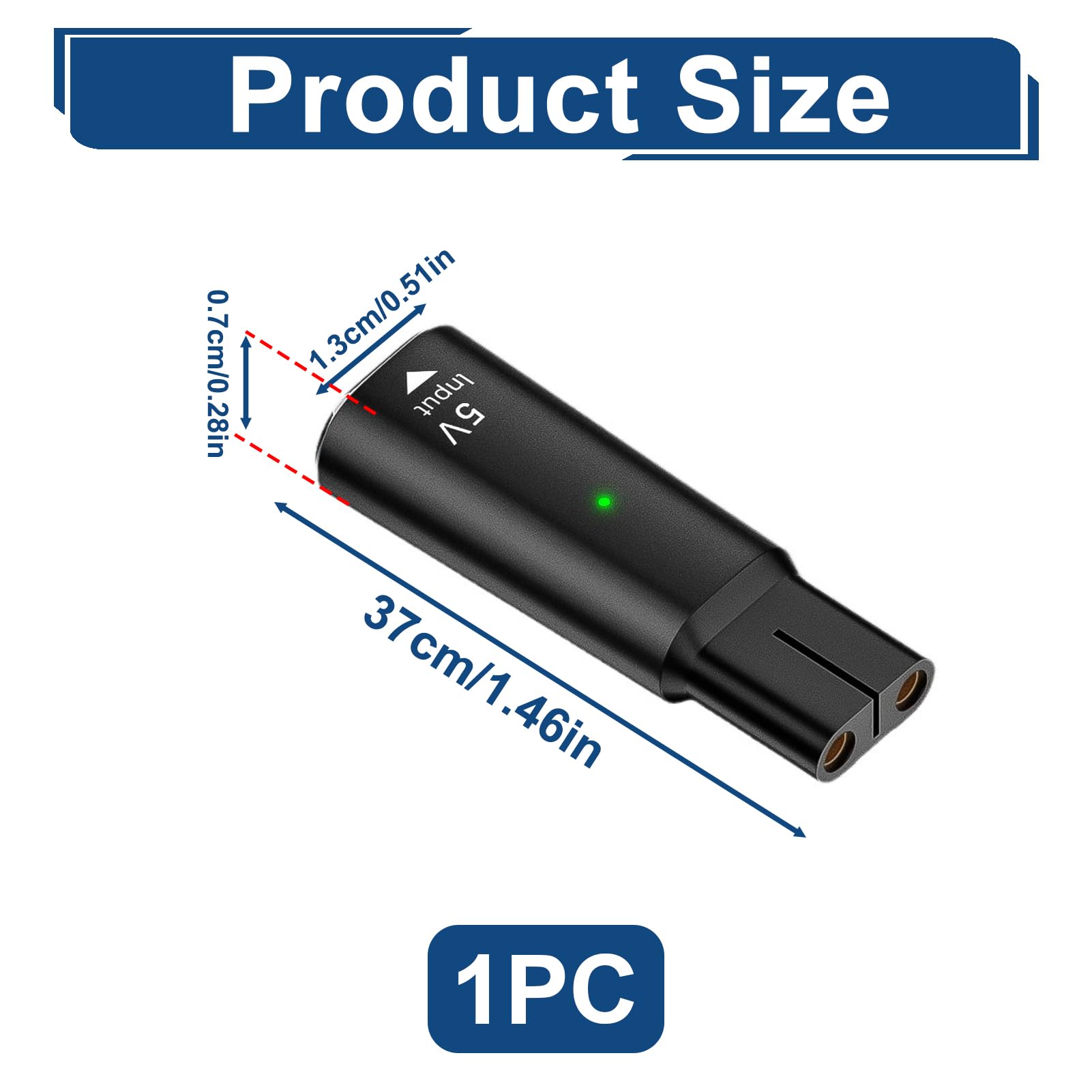 Adapter ładowarki USB C 5 V do Philips OneBlade QP2734, QP2724, QP2824, QP2834, QP4631, MG5910, MG7910, MG9510, QP1924, QP1324, szybka ładowarka kompatybilna z golarkami Philips