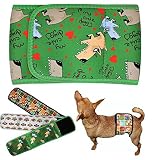Dog Diaper for Male Belly Band Neoprene Reusable Washable for Small and Big Large Dogs Puppy (Green