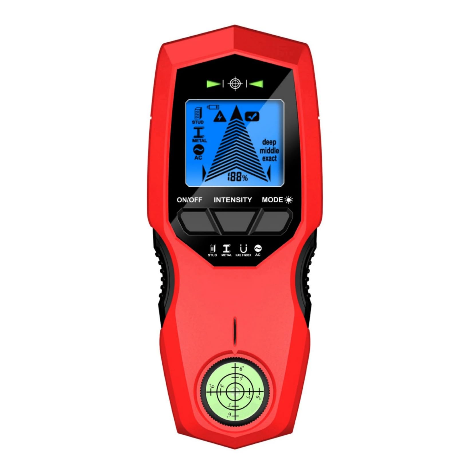 Beam Finders Wall Scanners LCD Display Multifunction Wall Detectors for Wood & Metal Detection Wire Cable Locators LED Indicates