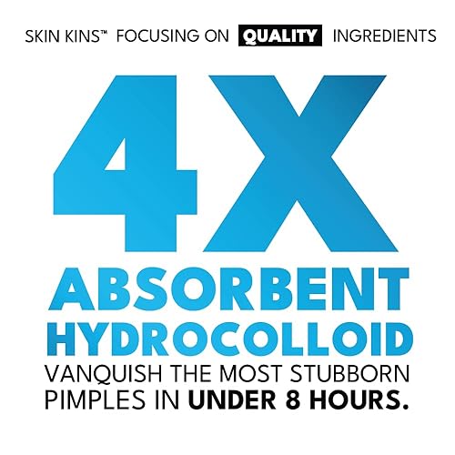 Miniatura 4 de Parches hidrocoloides para espinillas para la cara, parche ultrafino para acné de 0.015 in con centella, biselado para un agarre más fuerte,