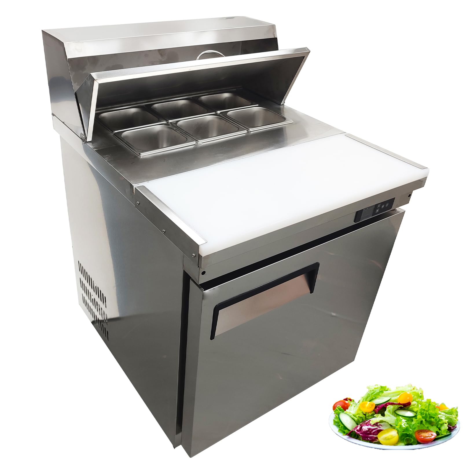 JARYANNIX FTT022802 Compact Fridge Stainless Steel