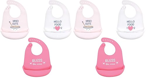 Miniatura 58 de Baberos Hudson Baby de silicona unisex para bebé, Baberos de silicona., talla única , Manzana de mi ojo