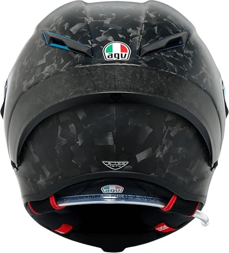 Miniatura 5 de AGV Pista GP RR - Casco de motocicleta todoterreno de edición limitada Futuro para adultos Carbonio ForgiatoNegroMediumLarge