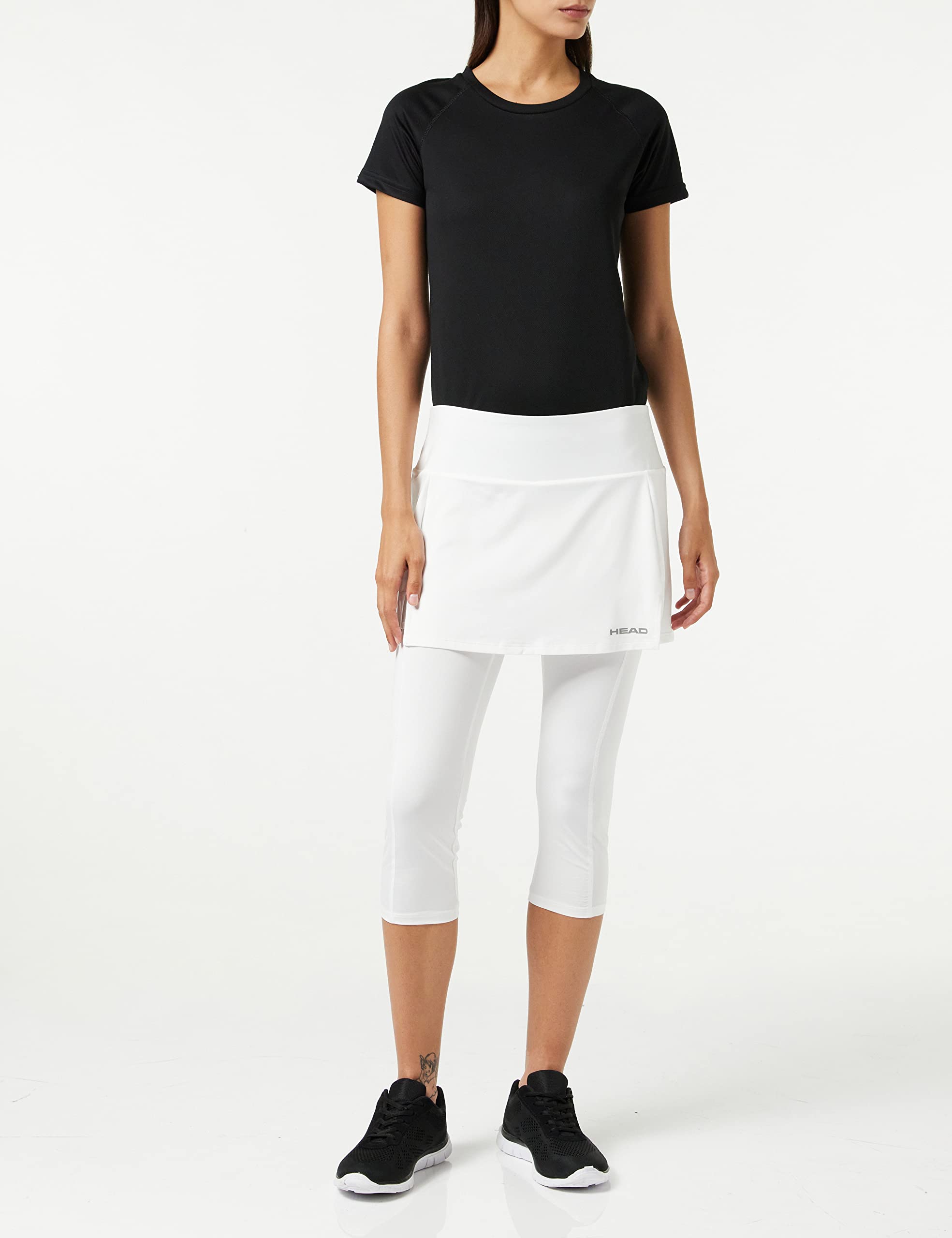 HEAD Damen Club 3/4 Tights Skort W Skorts