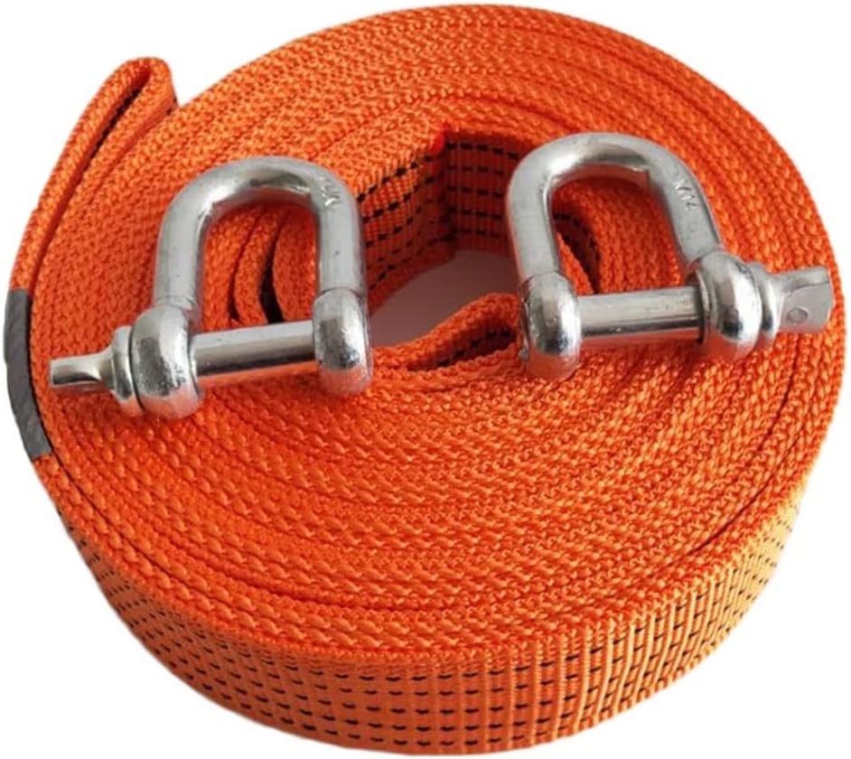 Heavy Duty Tow Rope, 5T/6T Car Recovery Tow Straps with Two
