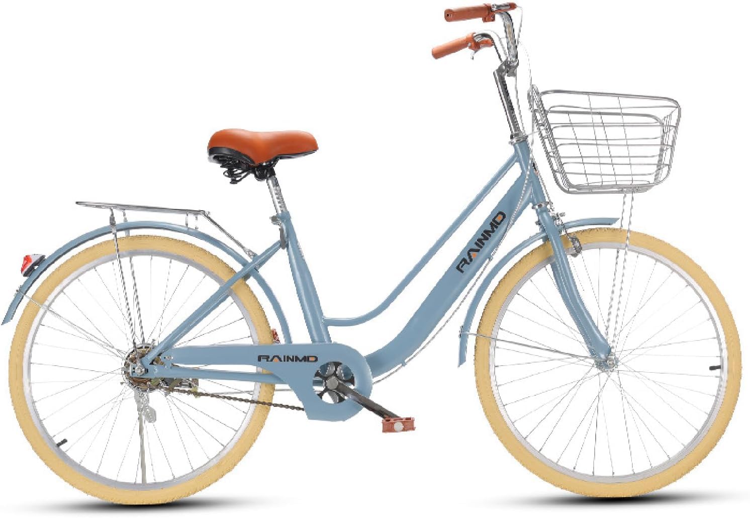年末セール RAINMD シティサイクル 26インチ 高炭素鋼フレーム RAINMD