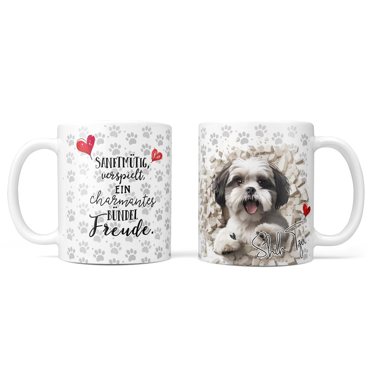 Hunde-Tasse Mit Cane Corso Motiv – Keramik 330ml, Spülmaschinengeeignet, Perfektes Geschenk Für Hundefans