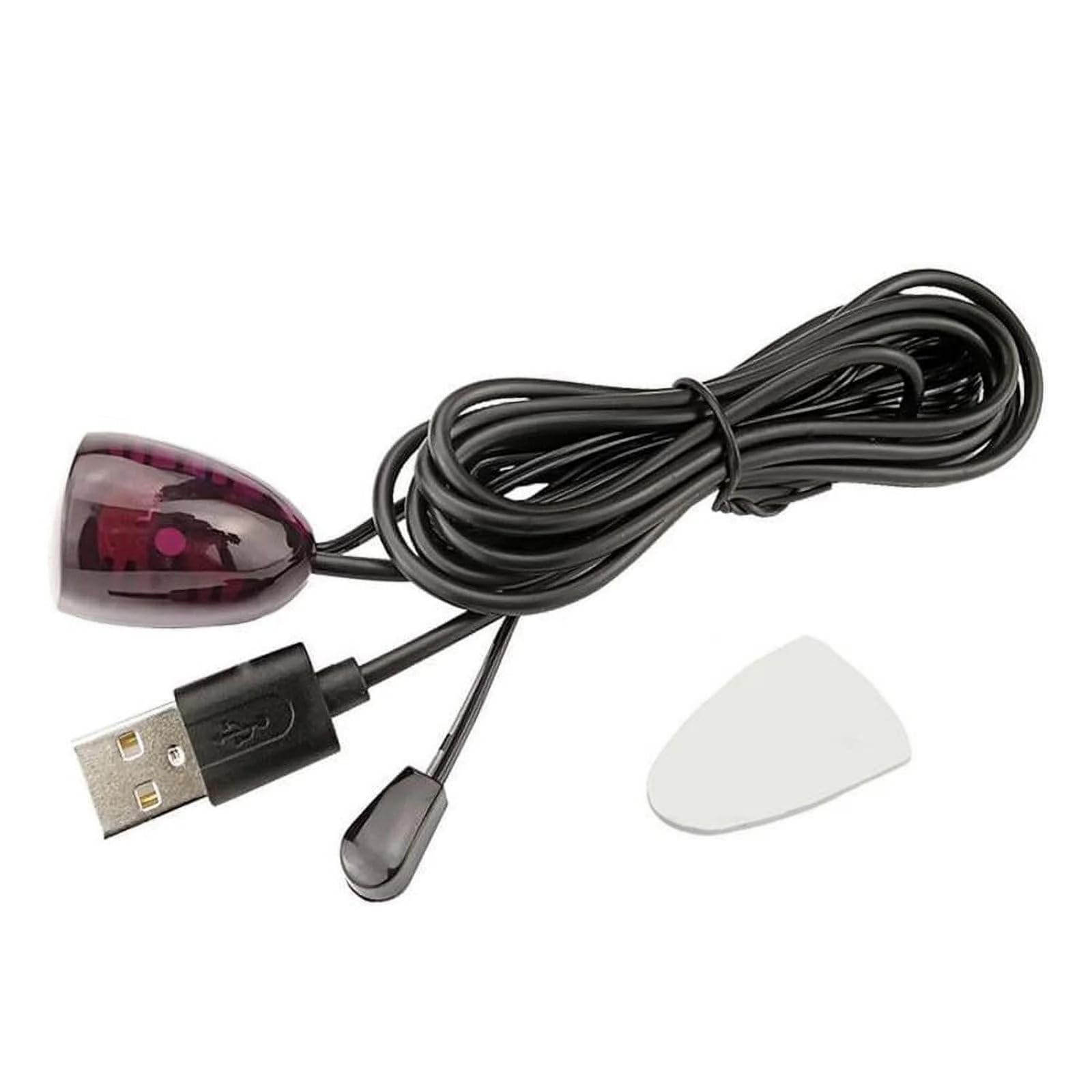 IR Extender Infrared Remote Control Receiver Cable IR Repeater Blaster Kit for Most A/V Equipment with Infrared Sensors-image-24
