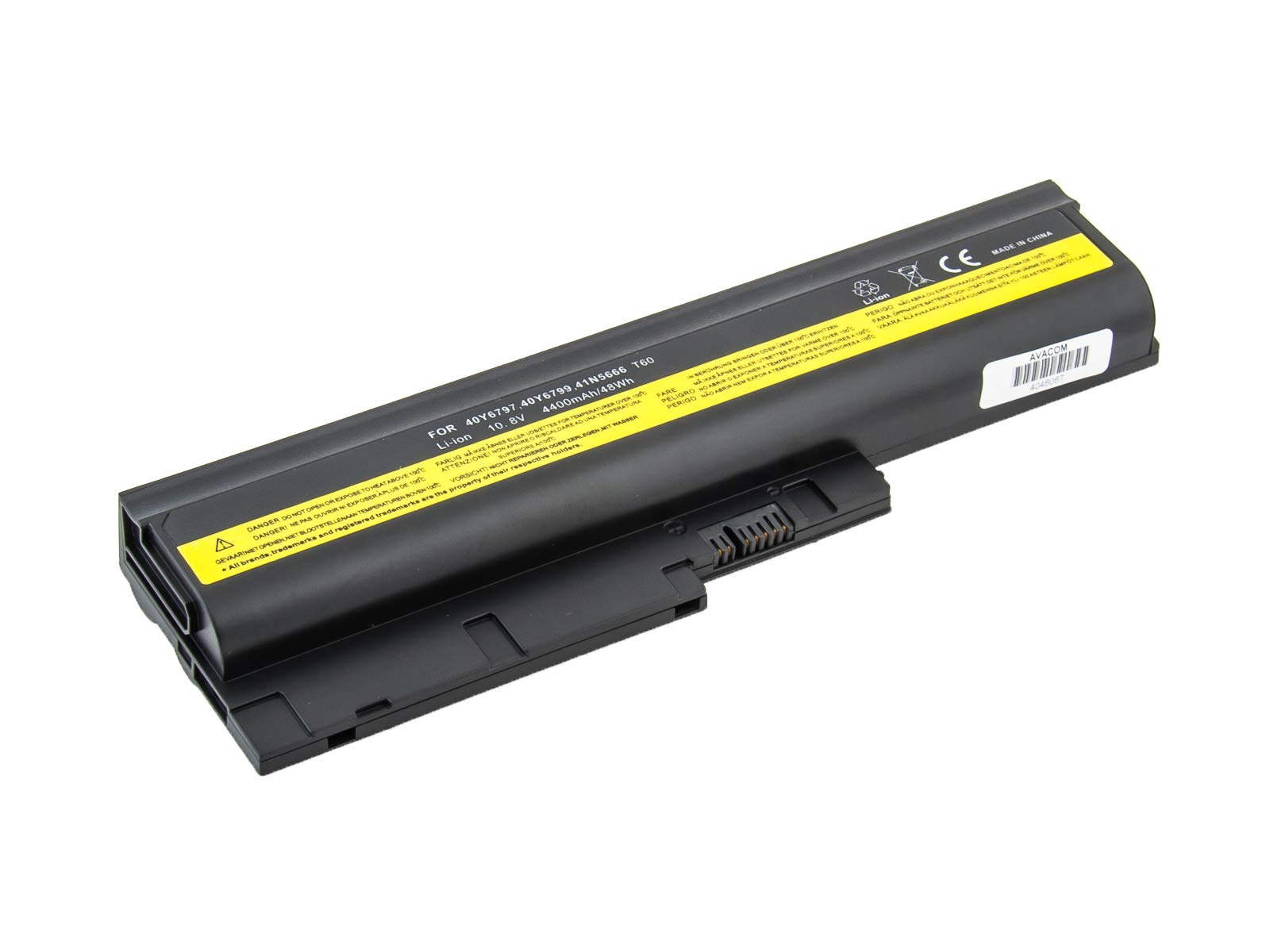 IBM ThinkPad R60/T60 Li-Ion 10.8 V 4400 mAh: Amazon.de: Computer 