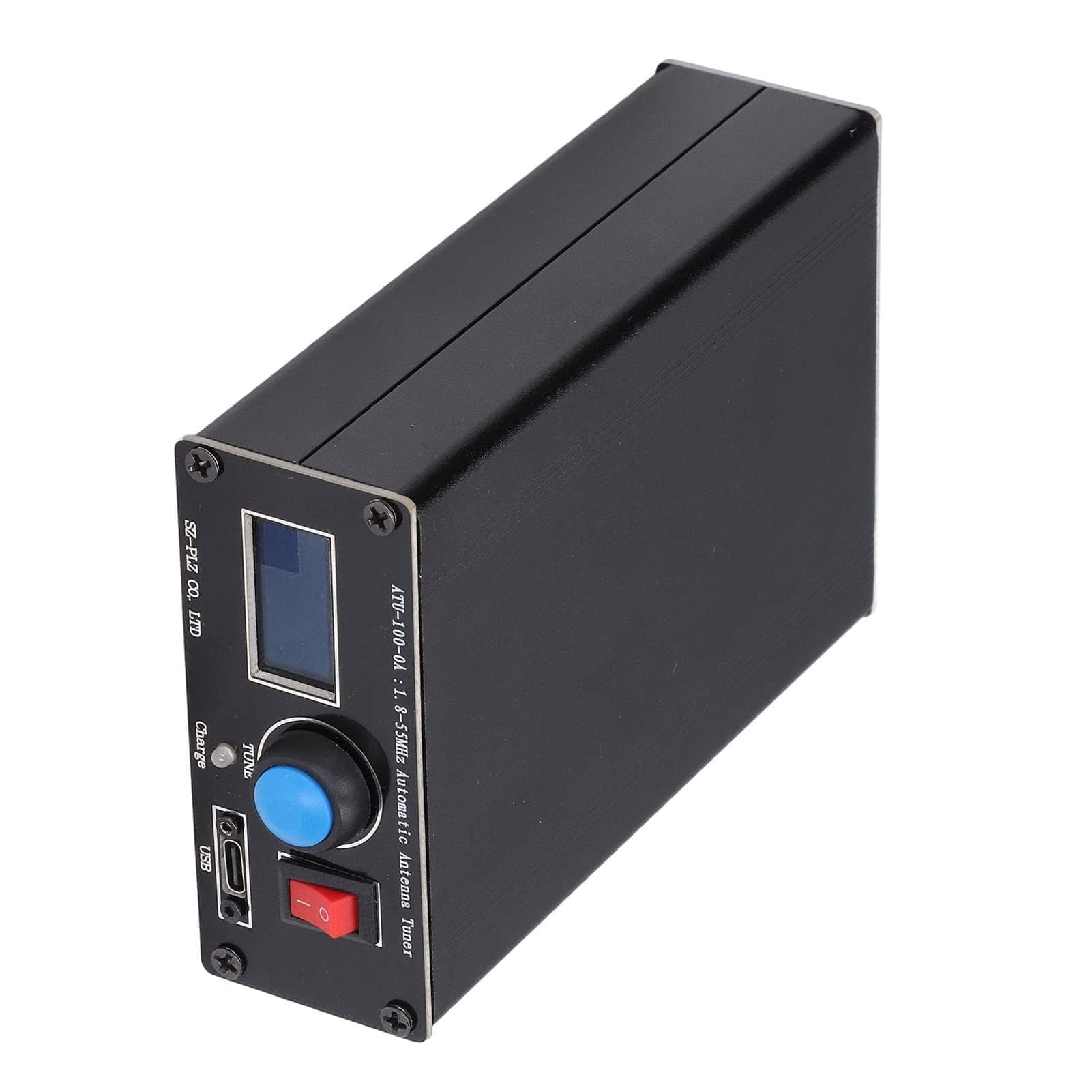 ATU‑100 Mini sintonizador automático de antena de 0,96 pulgadas, sintonizador automático de antena con cable USB, sintonizador de radio de 1,8 a 55 MHz
