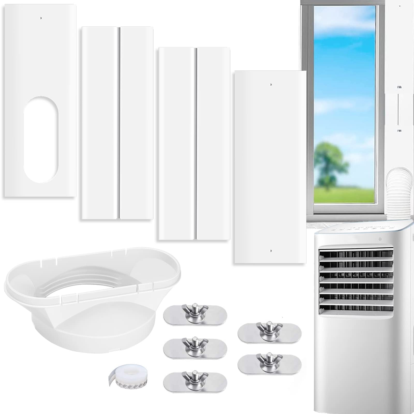 Buy puyaboy Portable Ac Window Kit Adjustable Portable Air Conditioner
