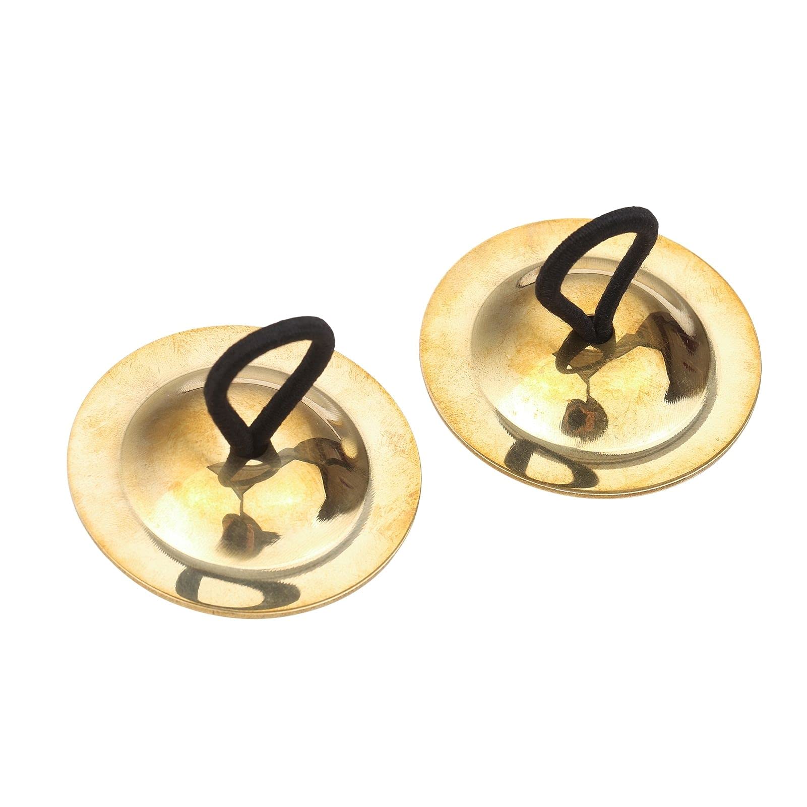 Andoer® Gold Finger Cymbals Strumento Musicale di Danza del Ventre