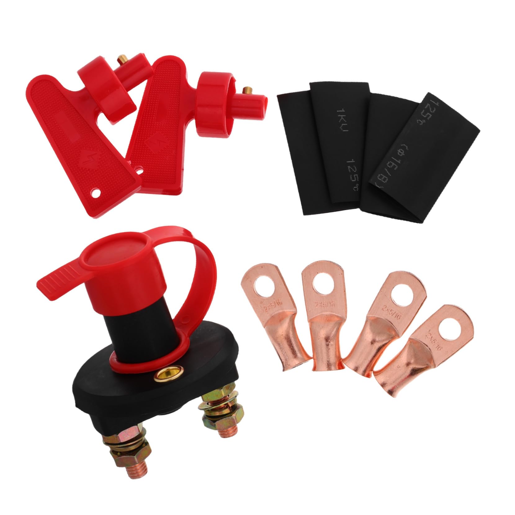 Ciieeo Marine Battery Cut Off Switch Waterproof Toggle Switch for Rv Boat Automotive Power Isolation