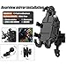 KISHACZ Motorcycle Phone Mount Holder for Suzuki Hayabusa GSX1300R Gen 3, Handlebar Cell Phone Clamp, Rotatable Navigation Phone Mount, Shock Absorbing Phone Holder for Motorbike