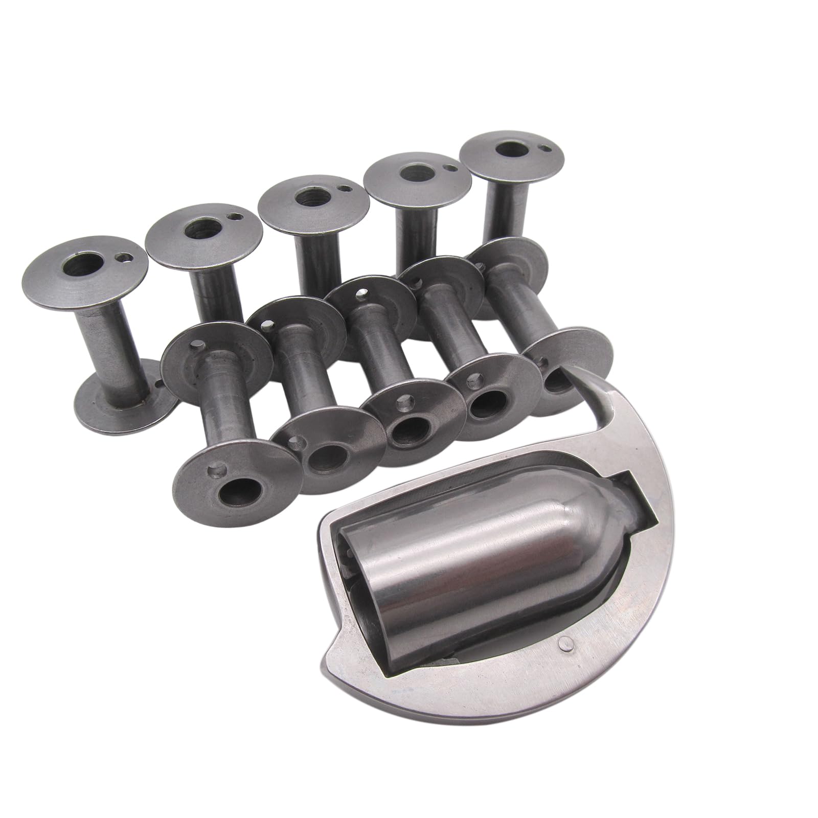 ckpsms Brand - Soffit Hook Set # 98622 98624, 1 piece, closed frame, suitable for Singer 45K NECCHI 630 Adler 104 (98622 98624