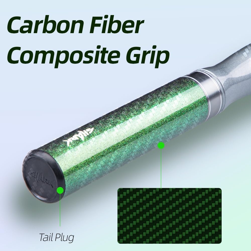 Wędka, UL Carbon Fiber Trout Ultralight Casting Fishing Pole Sprzęt wędkarski
