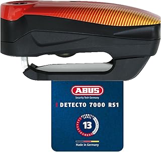 ABUS Bremsscheibenschloss Detecto 7000 RS1 – Motorradschloss mit Alarm